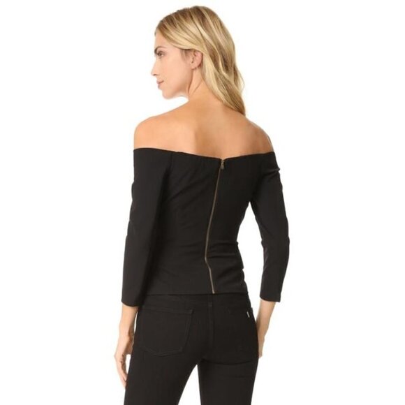 NWT Line & Dot | Cecil Button-Front Off-the-Shoulder Blouse - Picture 3 of 10